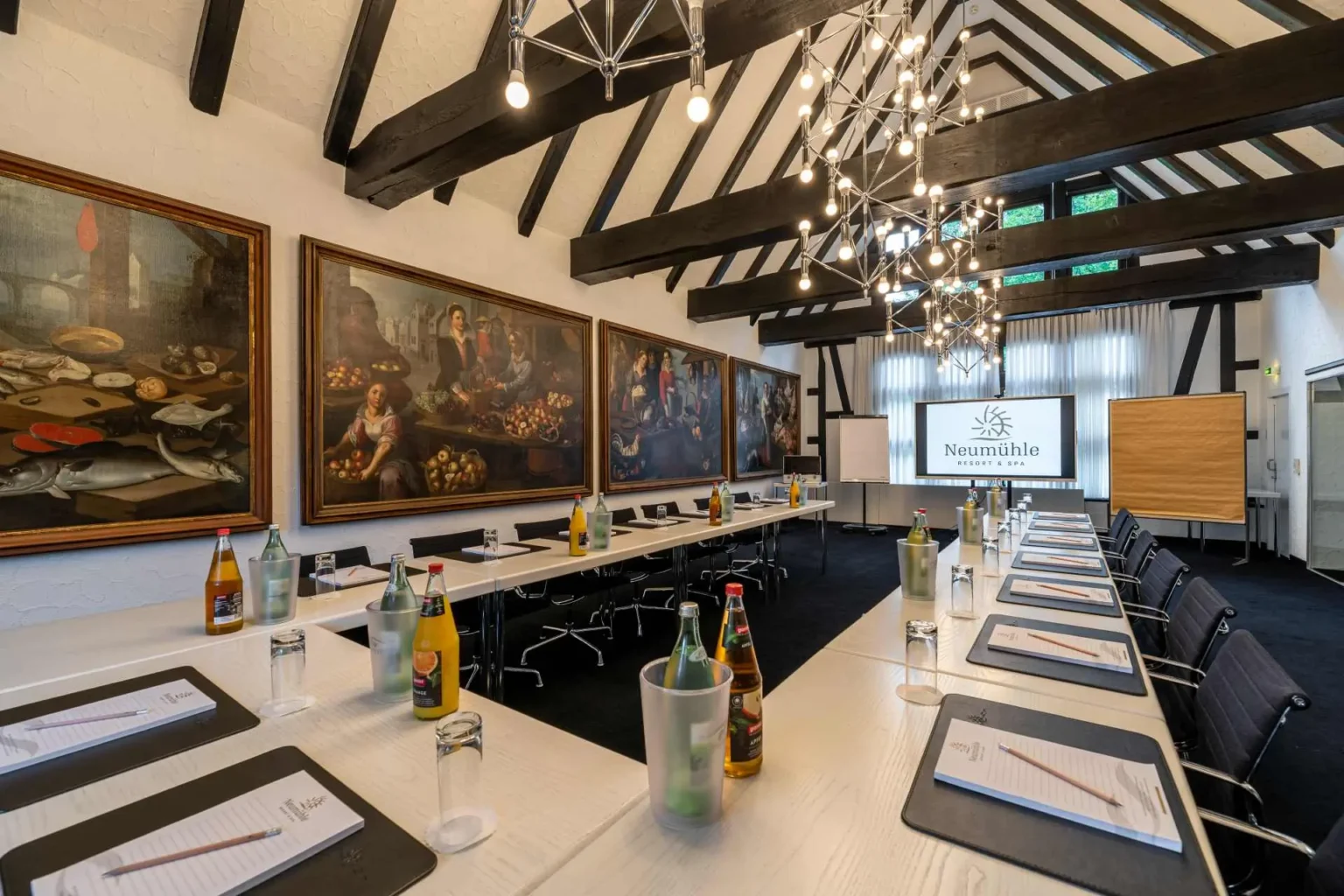 Tagespauschalen - Tagen und Feiern im Tagungsraum - Neumühle Resort & SPA